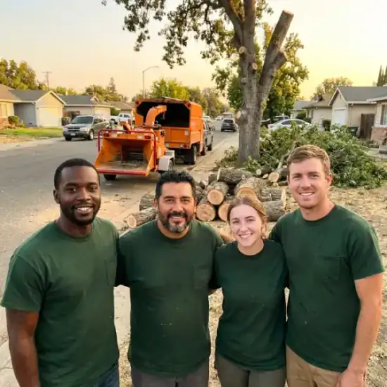 TreeEx Tree Experts crew after a Sonoma tree removal job