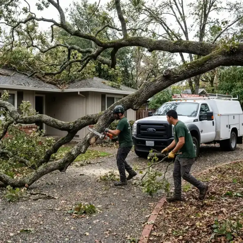 Sonoma emergency tree service